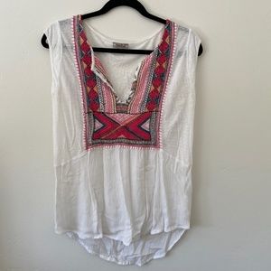 Lucky Brand Size M Boho Top